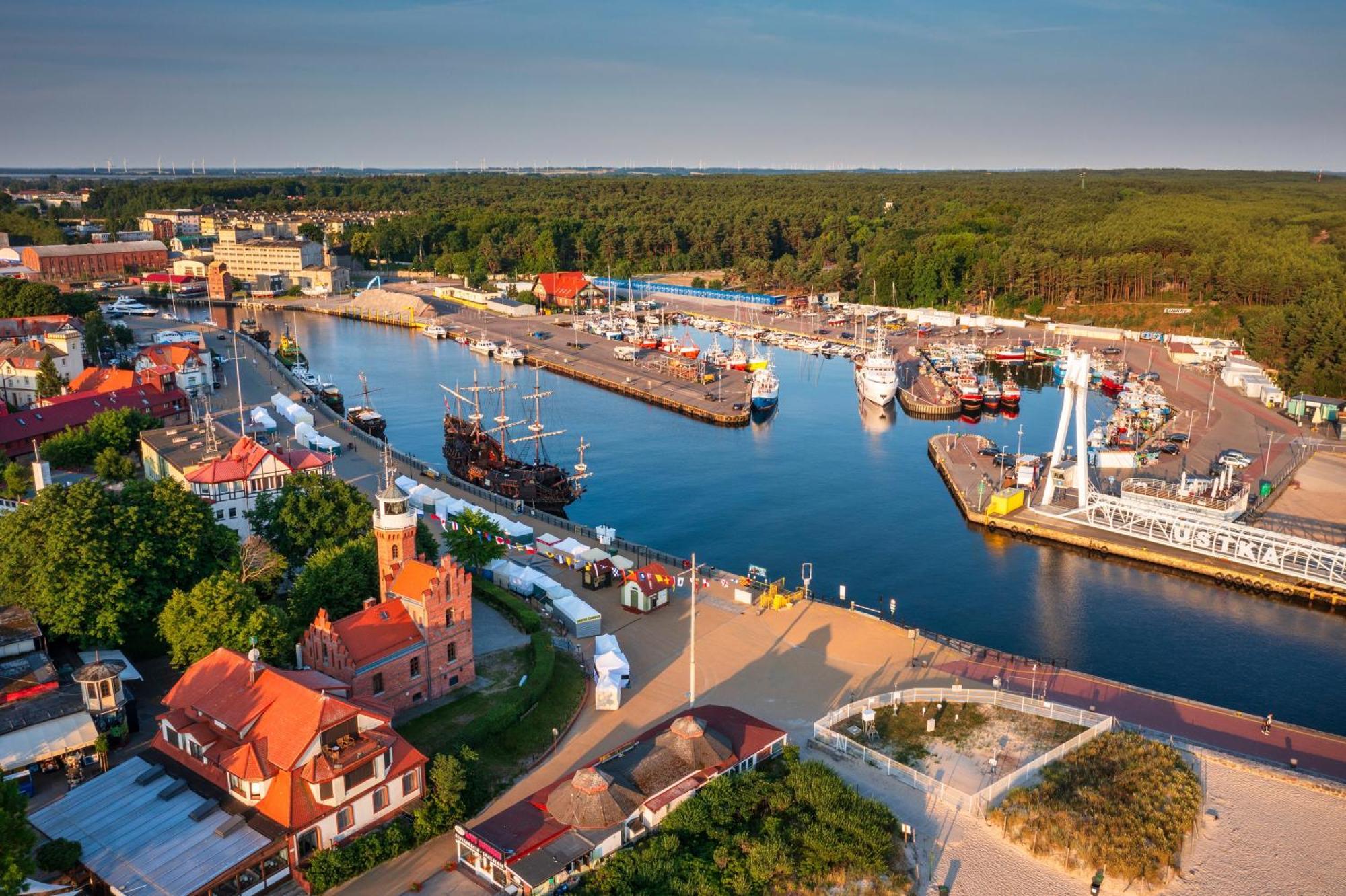 Apartamenty Baltyckie - Bulwar Portowy - Widok Na Port, Centrum, Najlepsza Lokalizacja W Ustce Устка Екстер'єр фото