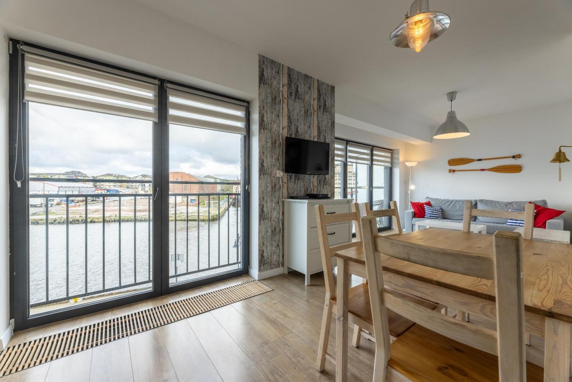 Apartamenty Baltyckie - Bulwar Portowy - Widok Na Port, Centrum, Najlepsza Lokalizacja W Ustce Устка Екстер'єр фото