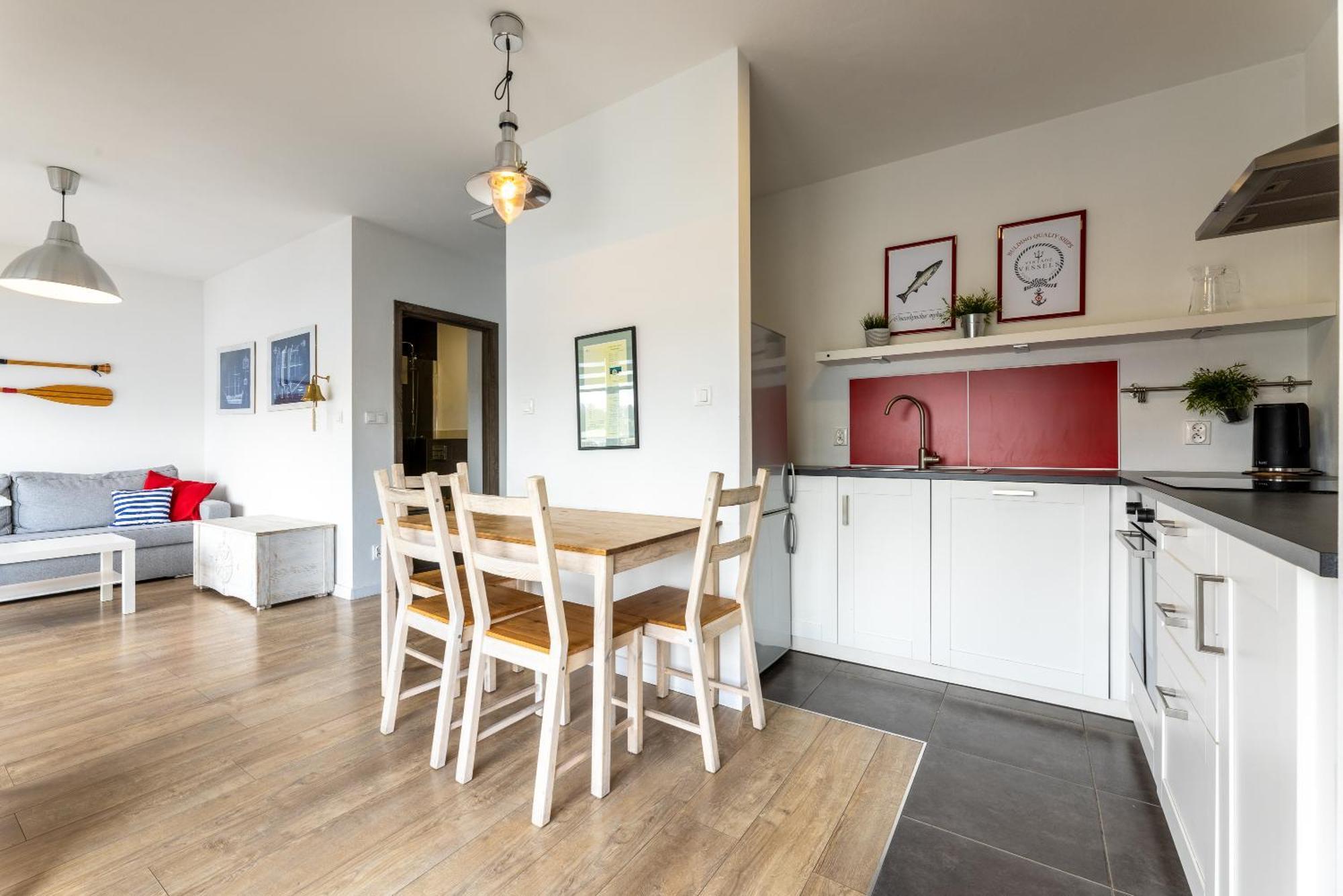 Apartamenty Baltyckie - Bulwar Portowy - Widok Na Port, Centrum, Najlepsza Lokalizacja W Ustce Устка Екстер'єр фото